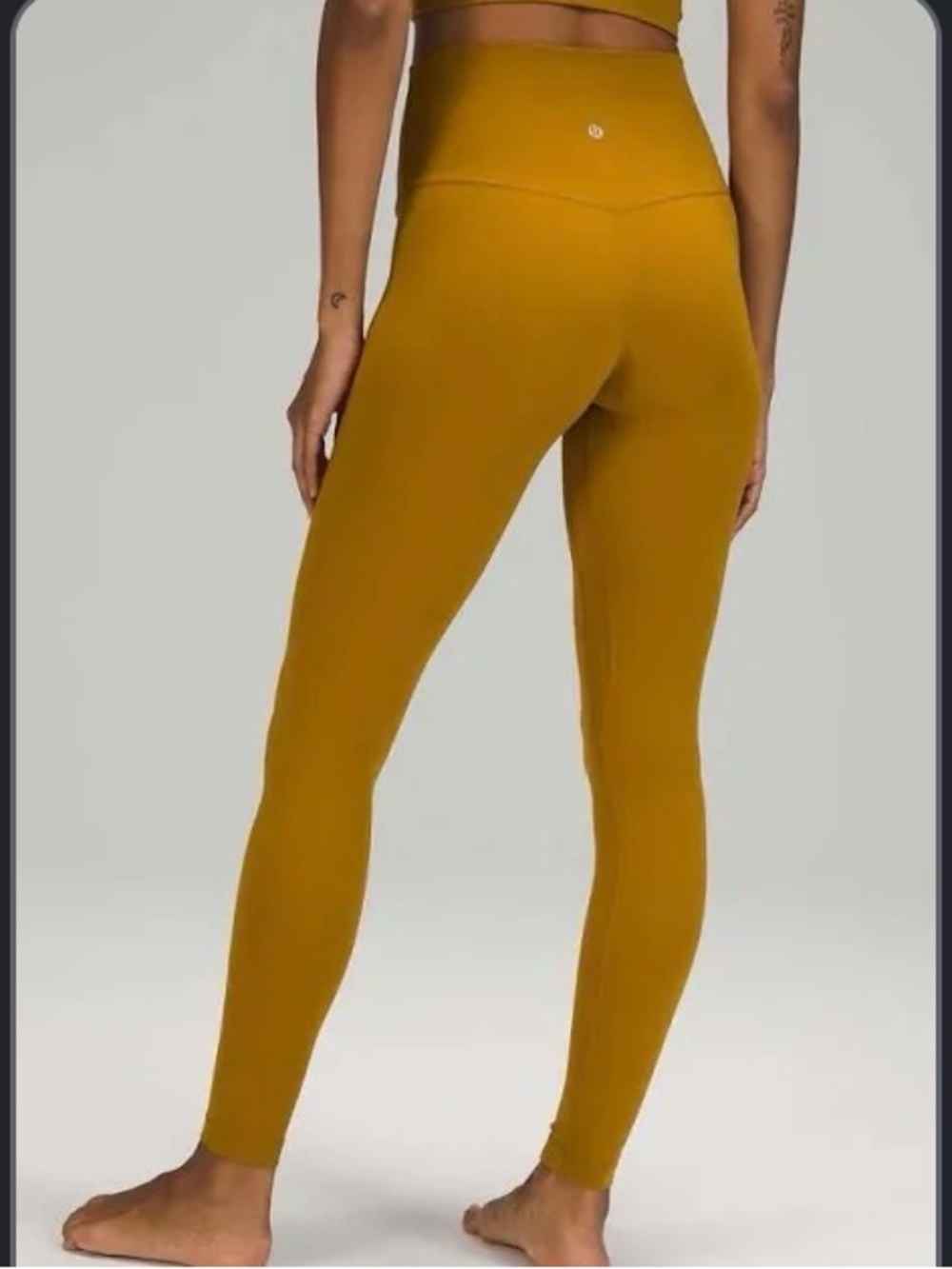 lululemon athletica High-Rise Golden Yellow Leggings